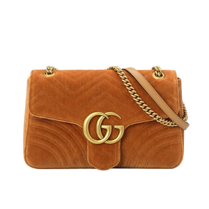 Replica Gucci Gg Marmont Medium Velvet Shoulder Bag 4434961:1High-quality replica