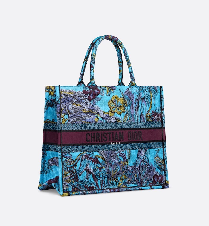 Christian Dior Large Dior Book Tote Celestial Blue Multicolor For Women M1286ZEUP_M259- 42 Cm/ 16.5 Inches1:1High-quality replica