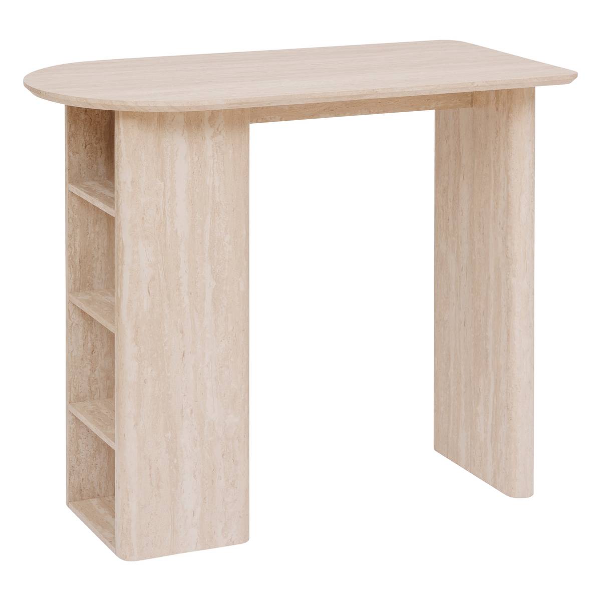 Bar Table "Anaya" Beige, 120x60 cm