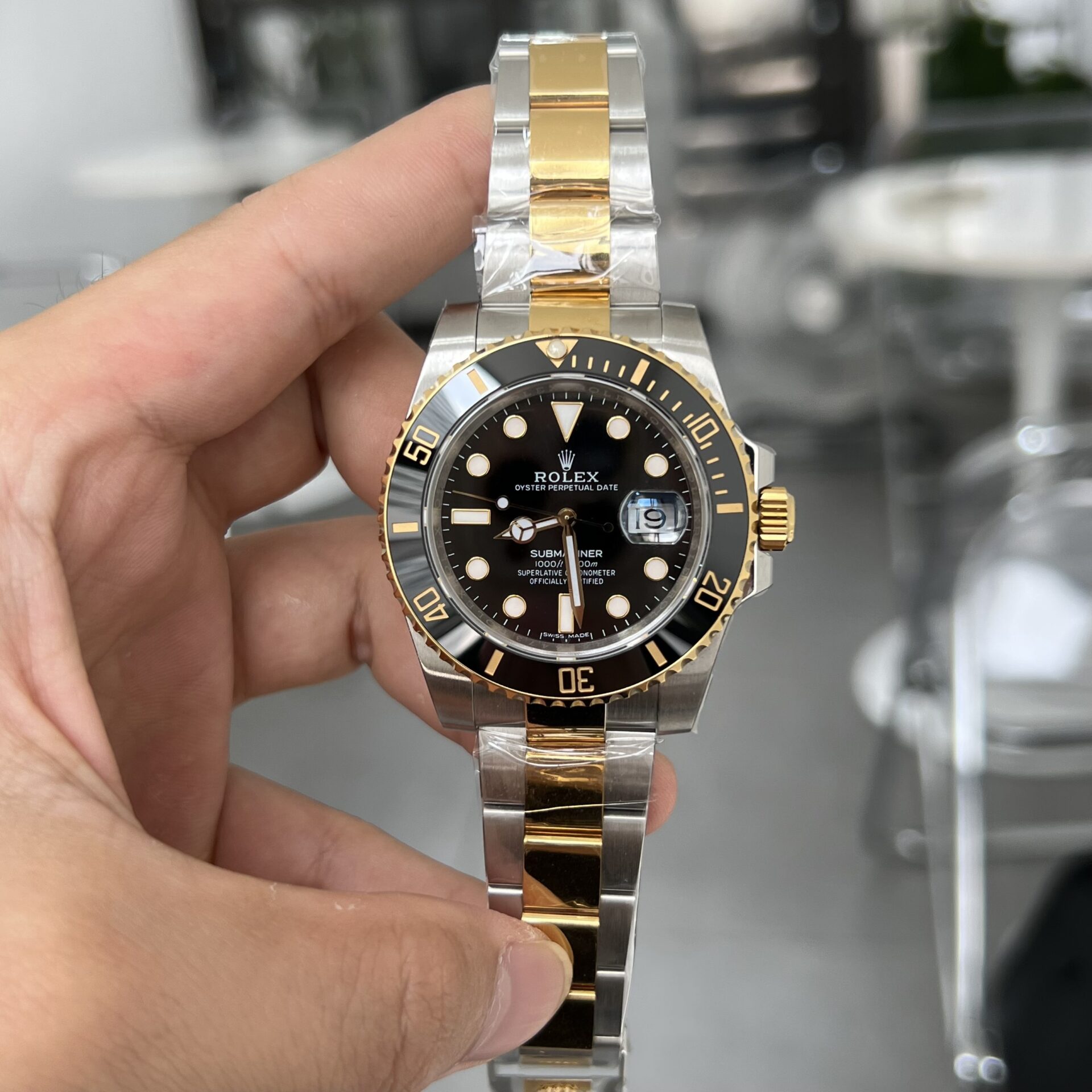 Rolex Submariner High Quality Replica Watch Black Dial EW Factory 41mm - Elite Watch Atelier
