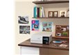 slide 6 of 6, zoom in, et-8500 se printer on a desk next to a smartphone and photos