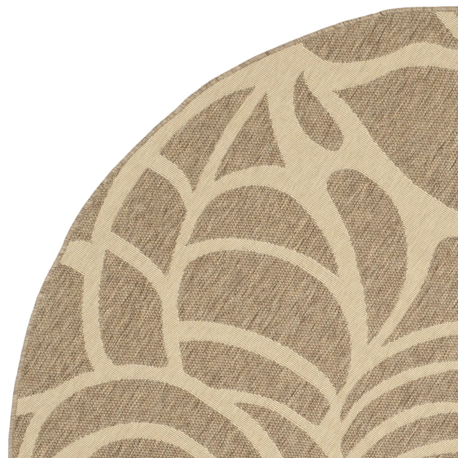 SAFAVIEH Courtyard Chester Floral Indoor/Outdoor Area Rug, 6'7