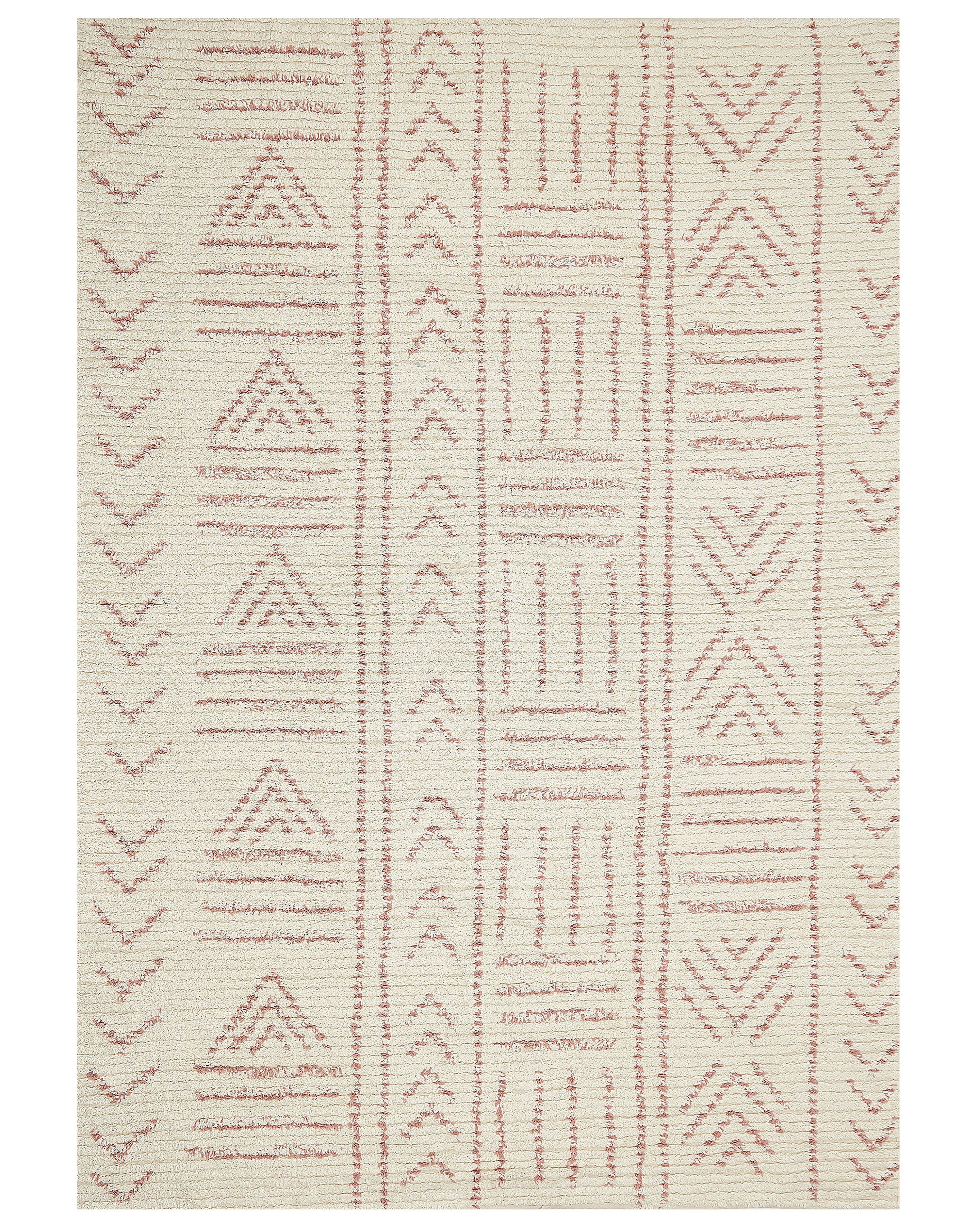 Rug EDIRNE Beige 160 x 230 cm Cotton