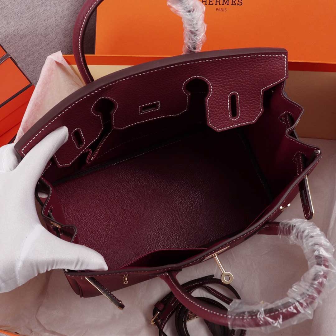 Replica Hermes Aaa-Birkin 25/30/35 Bag Beige/Orange/Navy1:1High-quality replica