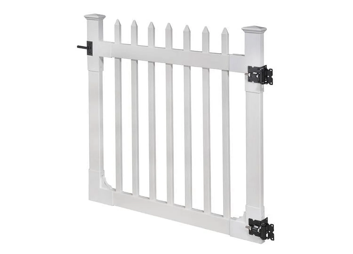 WamBam White Vinyl Picket Fence Panel Kit, 4ft H x 6ft W, 1 Panel + 1 Post - BL19101 - Image 23 WamBam White Vinyl Picket Fence Panel Kit, 4ft H x 6ft W, 1 Panel + 1 Post - BL19101 - Image 23