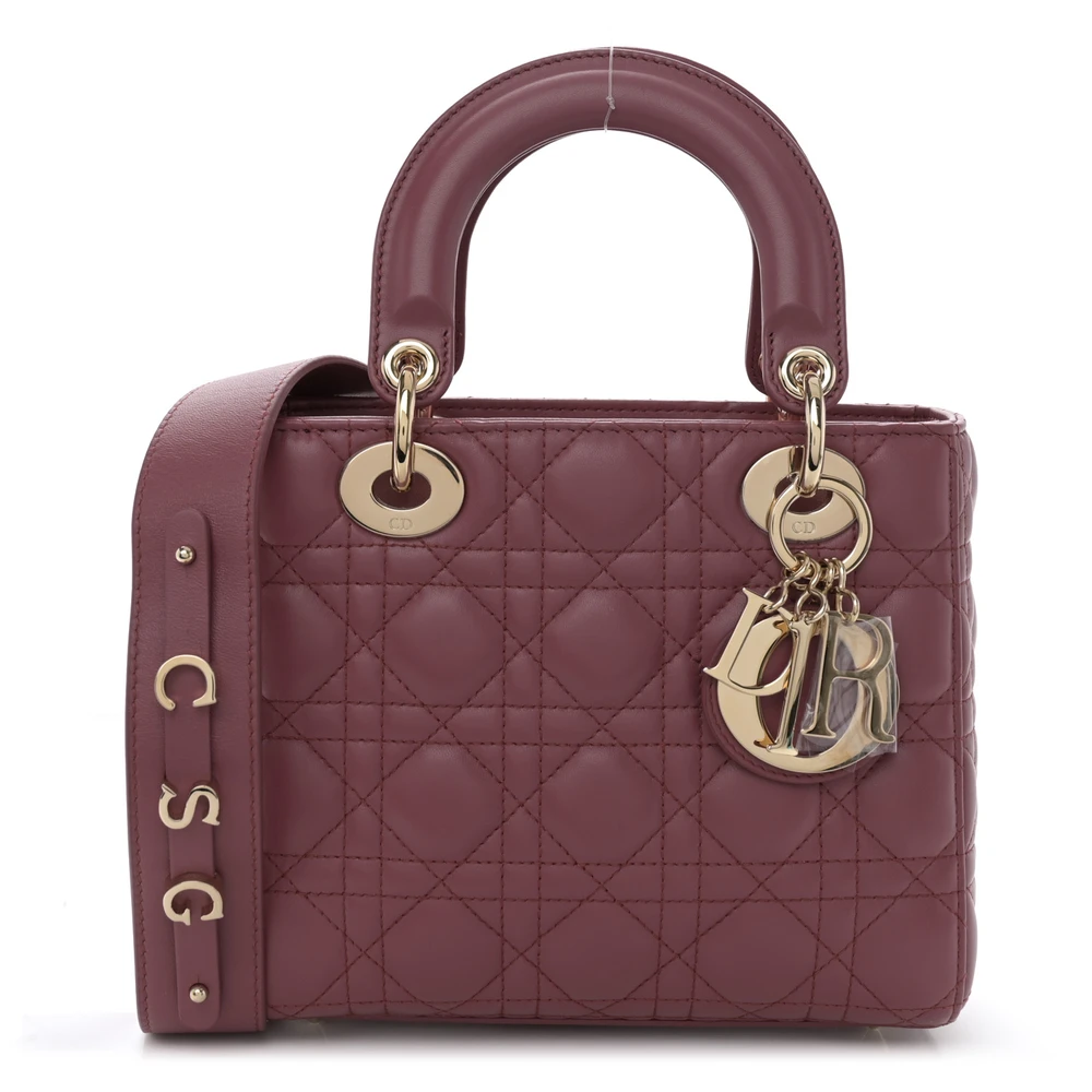Mirror Quality Replica Dior Pink Honey Lambskin Bag
