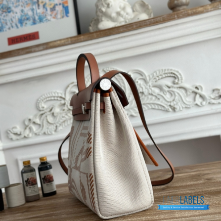 Hermès Herbag Zip 31 Bag | 31x25x10 cm | Luxury Canvas & Leather Shoulder Bag for Women | Spacious Everyday Hermès Tote1:1High-quality replica