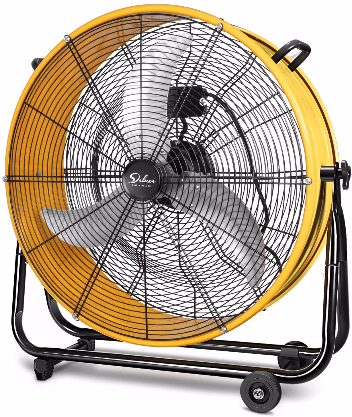 Simple Deluxe 24 inch 3 Speed 4700 CFM Metal Drum Fan - Image 2