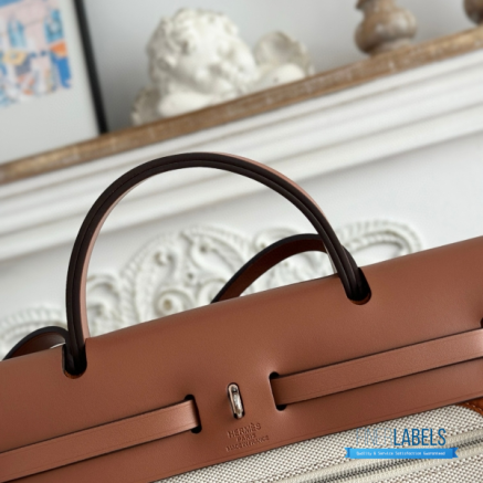 Hermès Herbag Zip 31 Bag | 31x25x10 cm | Luxury Canvas & Leather Shoulder Bag for Women | Spacious Everyday Hermès Tote1:1High-quality replica