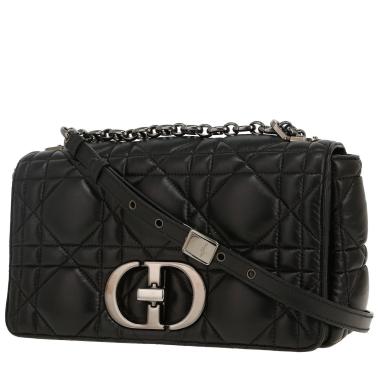 Dior Bucket shoulder bag in black leather1:1High-quality replica