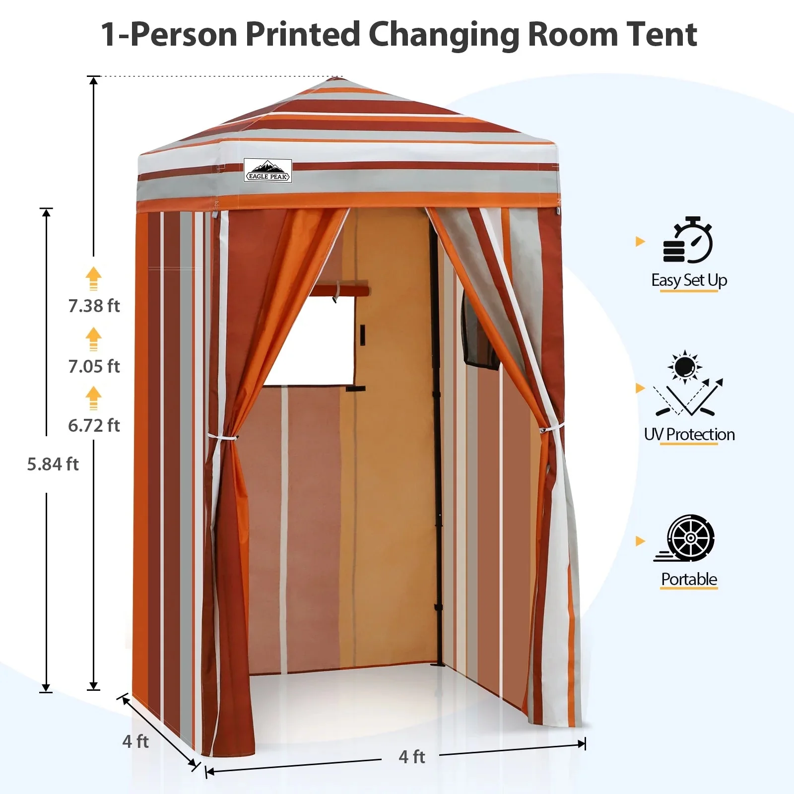 EAGLE PEAK Ultra Compact 4 ft x 4 ft Pop-Up Changing Room Canopy - Flex - Image 185 EAGLE PEAK Ultra Compact 4 ft x 4 ft Pop-Up Changing Room Canopy - Flex - Image 185