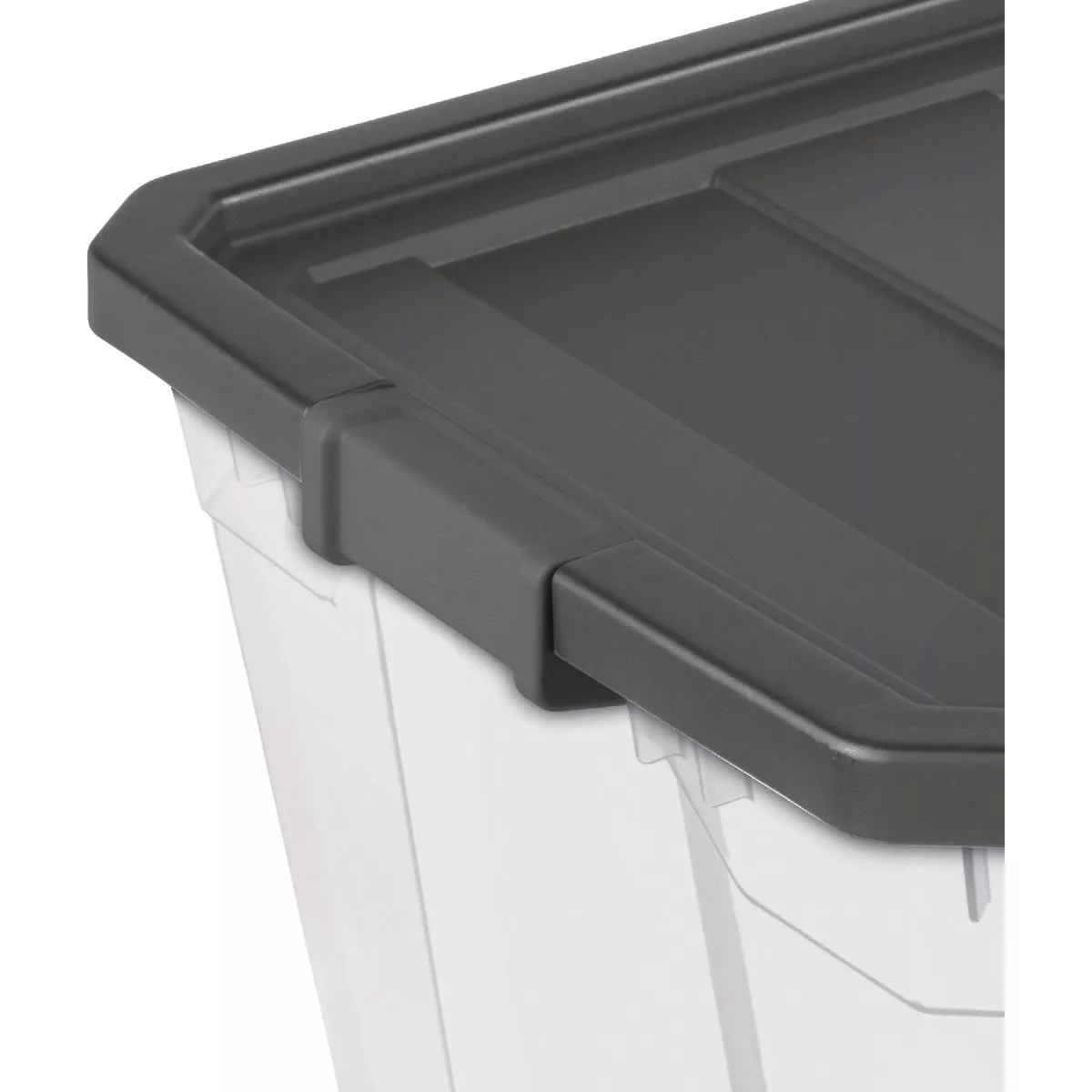 Sterilite 200 Qt./189L Flat Gray Stacker Storage Tote