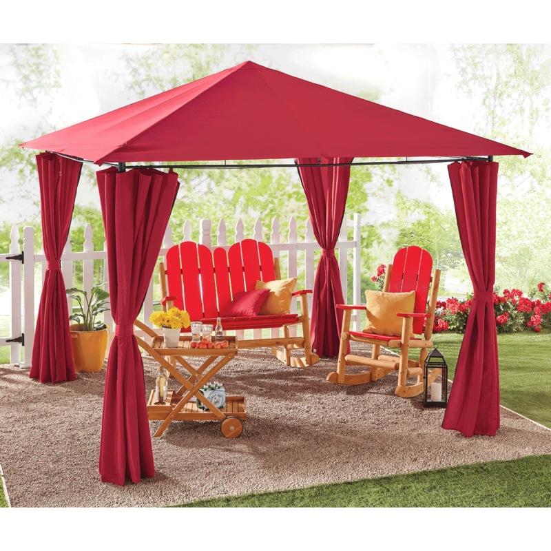 Corner-Tie Gazebo - MIDNIGHT VELVET CATALOG