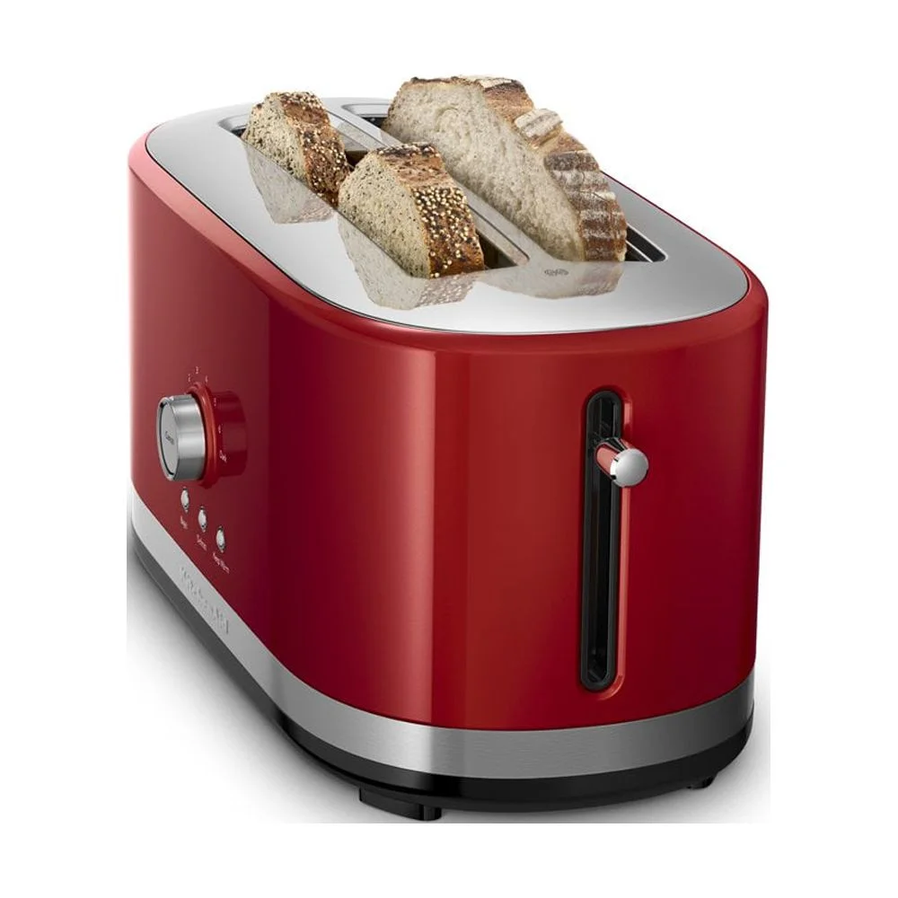 KitchenAid 4-Slice Toaster, Empire Red with High Lift Lever, 7 Shade Settings - Image 3