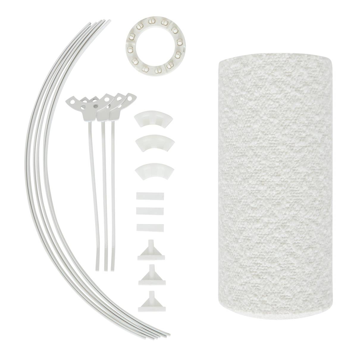 Lampshade "Beline" White, &Oslash; 30 cm