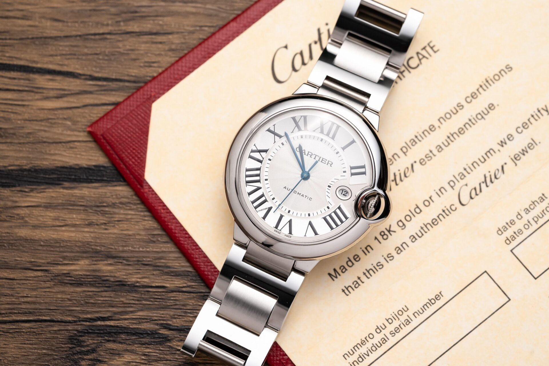 Cartier Ballon Bleu W69012Z4 Replica 1:1 Watch 42mm - Top club