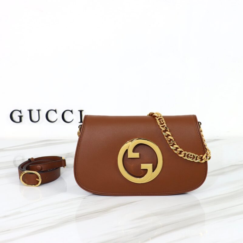 Replica Gucci Blondie Leather Brown1:1High-quality replica