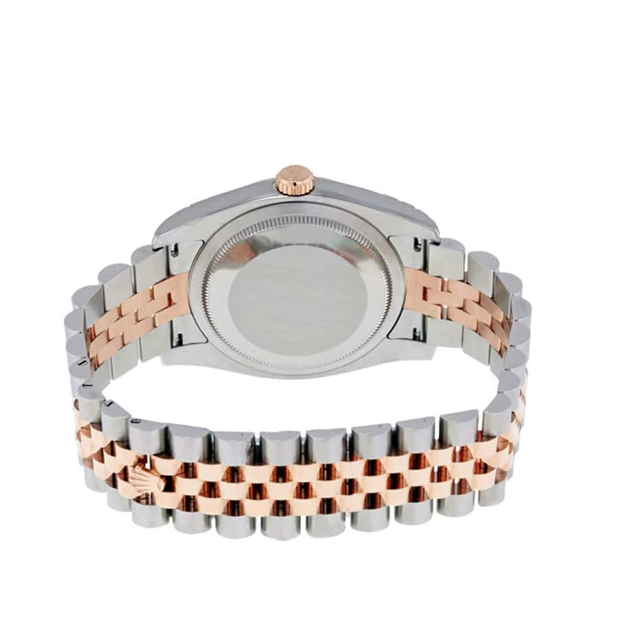Rolex Datejust 278271 Everose Gold Automatic Chocolate Dial Jubilee Replica - Elite Watch Atelier