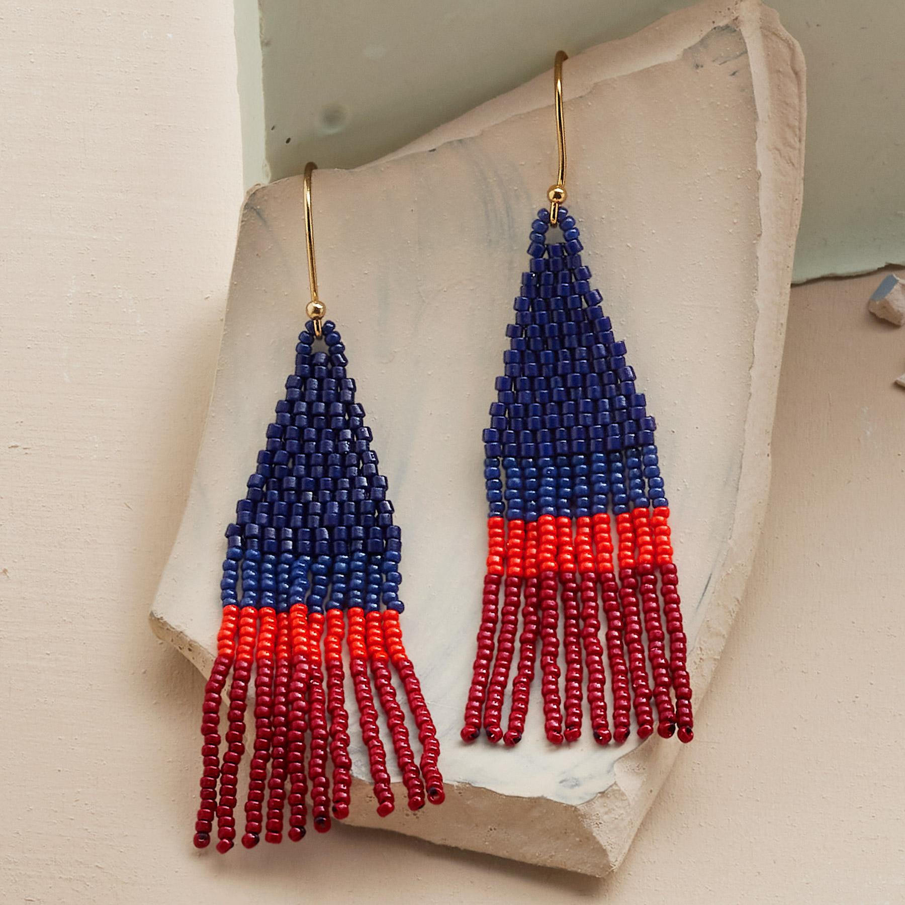 Dancing Fringe Earrings - Sundance Clothing