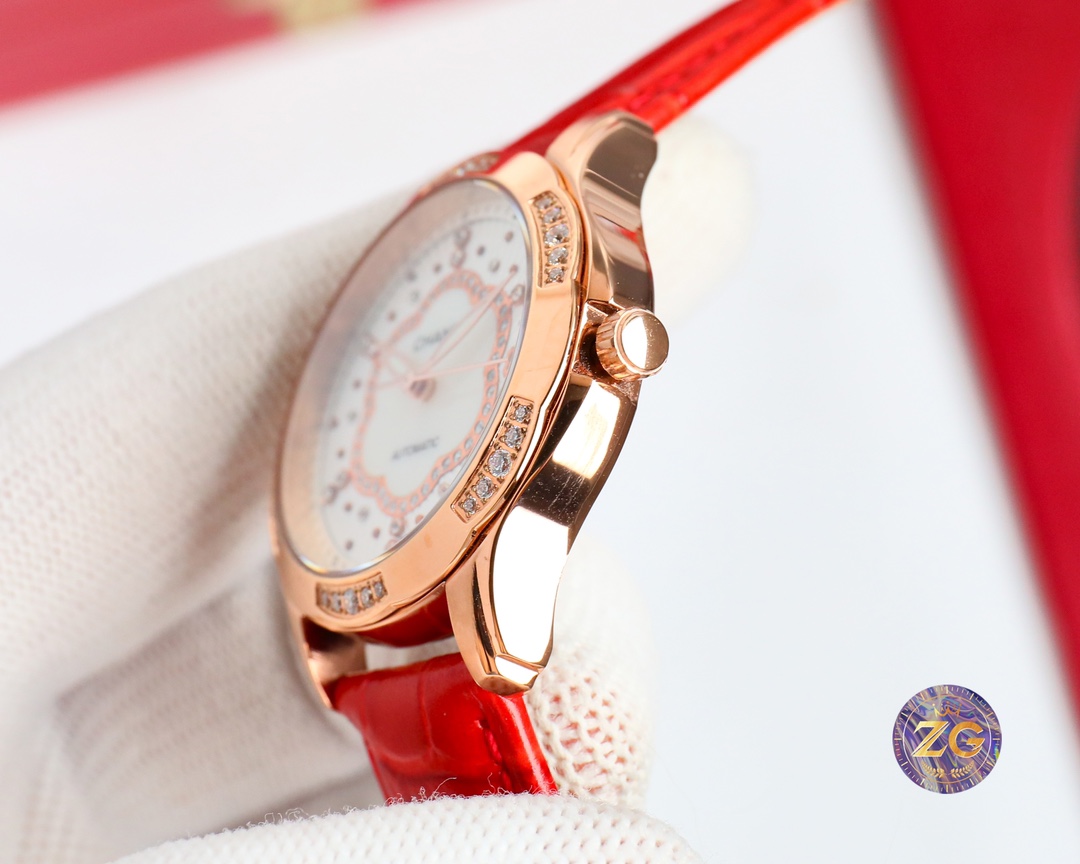 CHANEL Fine Women's Watch Diameter 35mm - Red(1:1 replica) - Top club