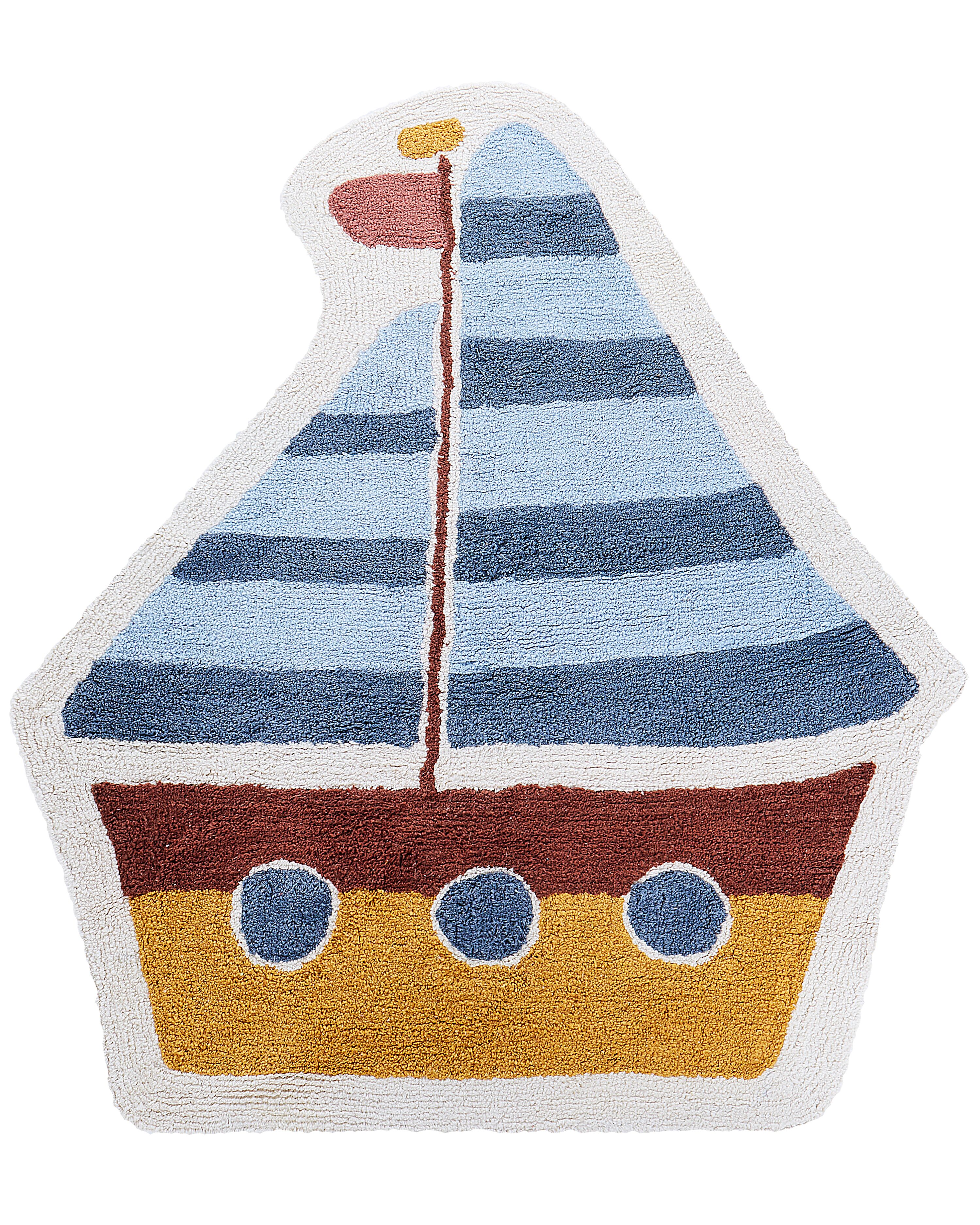 Kids Rug SPETI Multicolour 105 x 120 cm Cotton