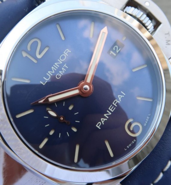 Replica Panerai VSF PAM688 Blue Dial Blue Leather Strap P.9001 Super Clone - Top club