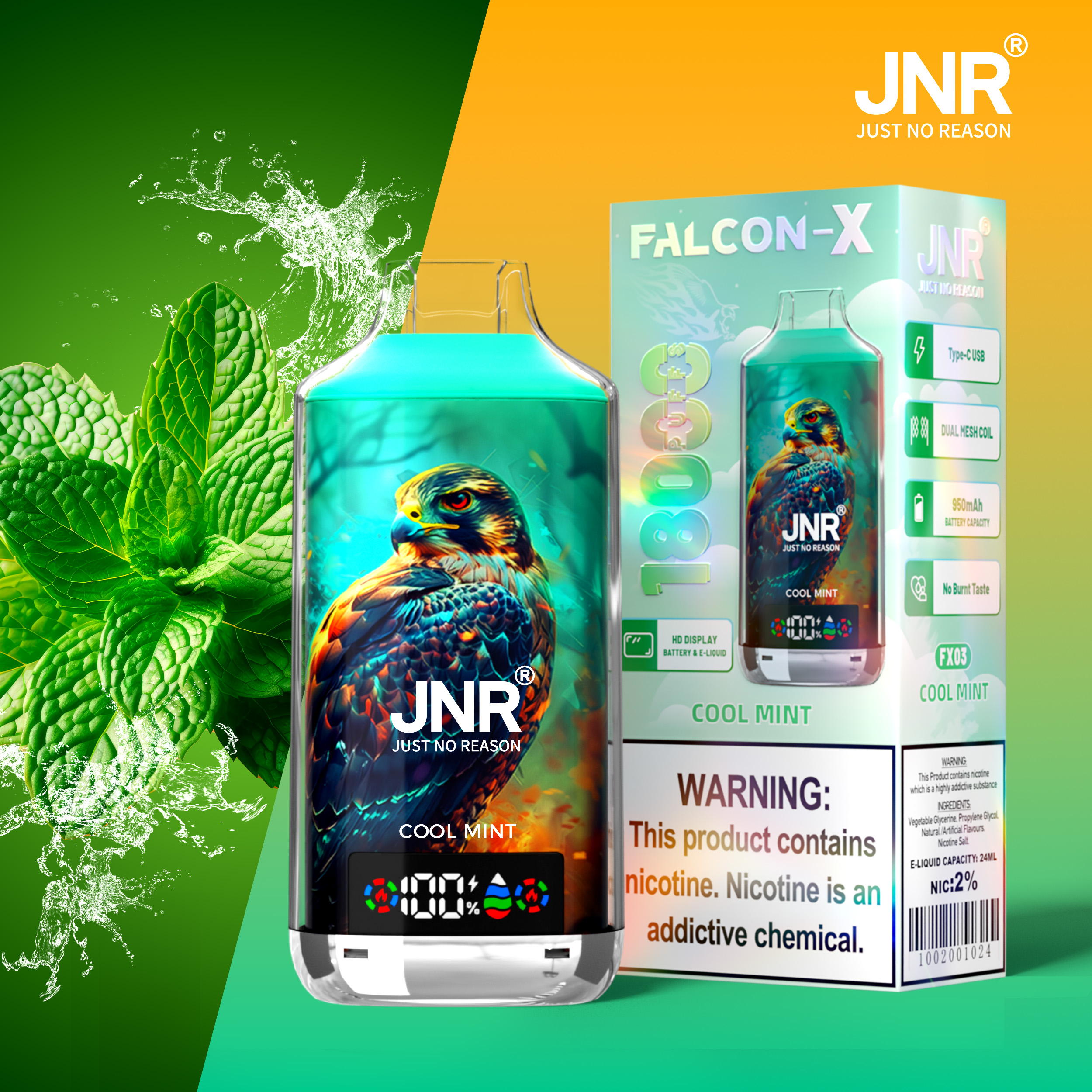 JNR Falcon X 18000 Puffs