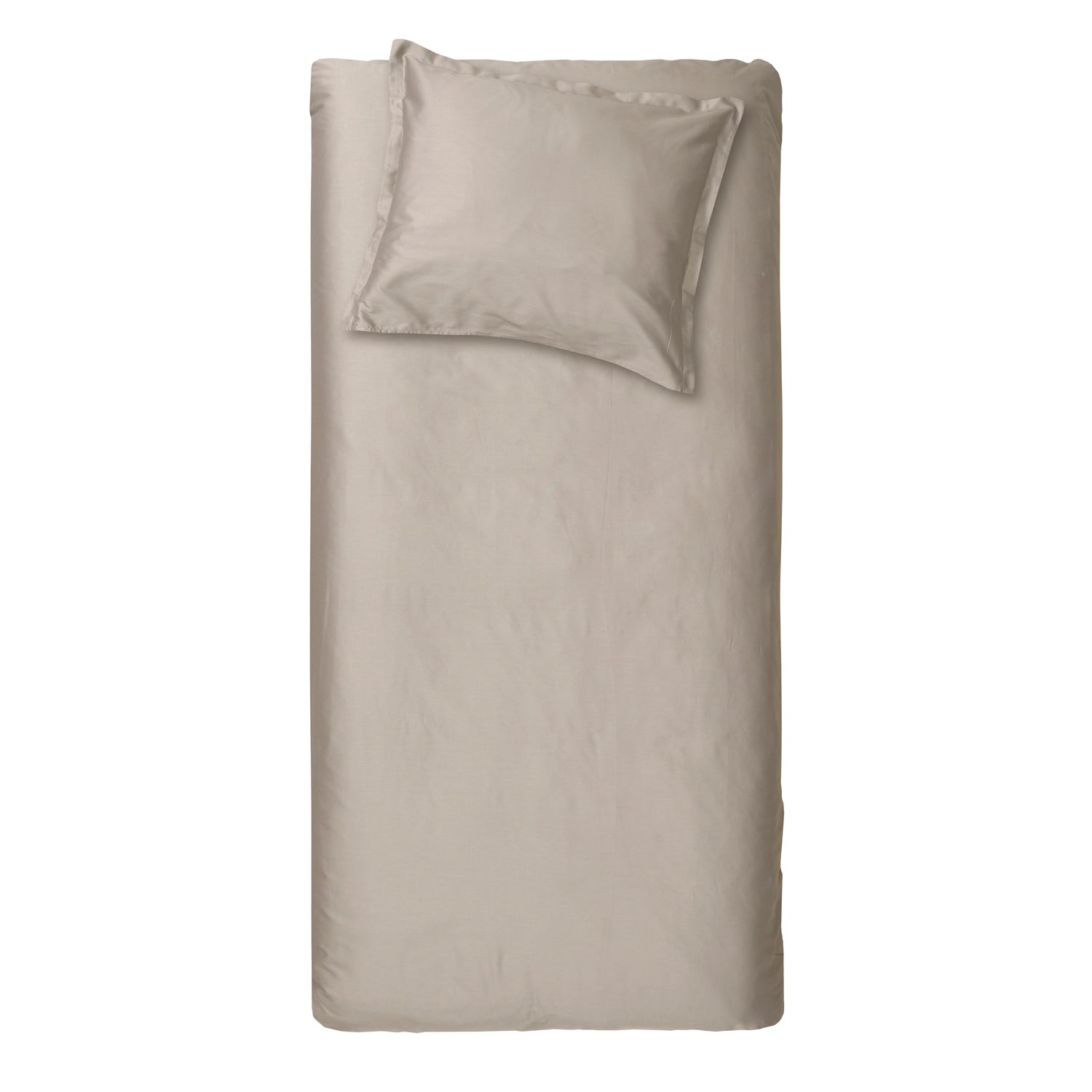 Cinderella Sundays Dekbedovertrek Satijn 140 x 200/220 cm - Taupe