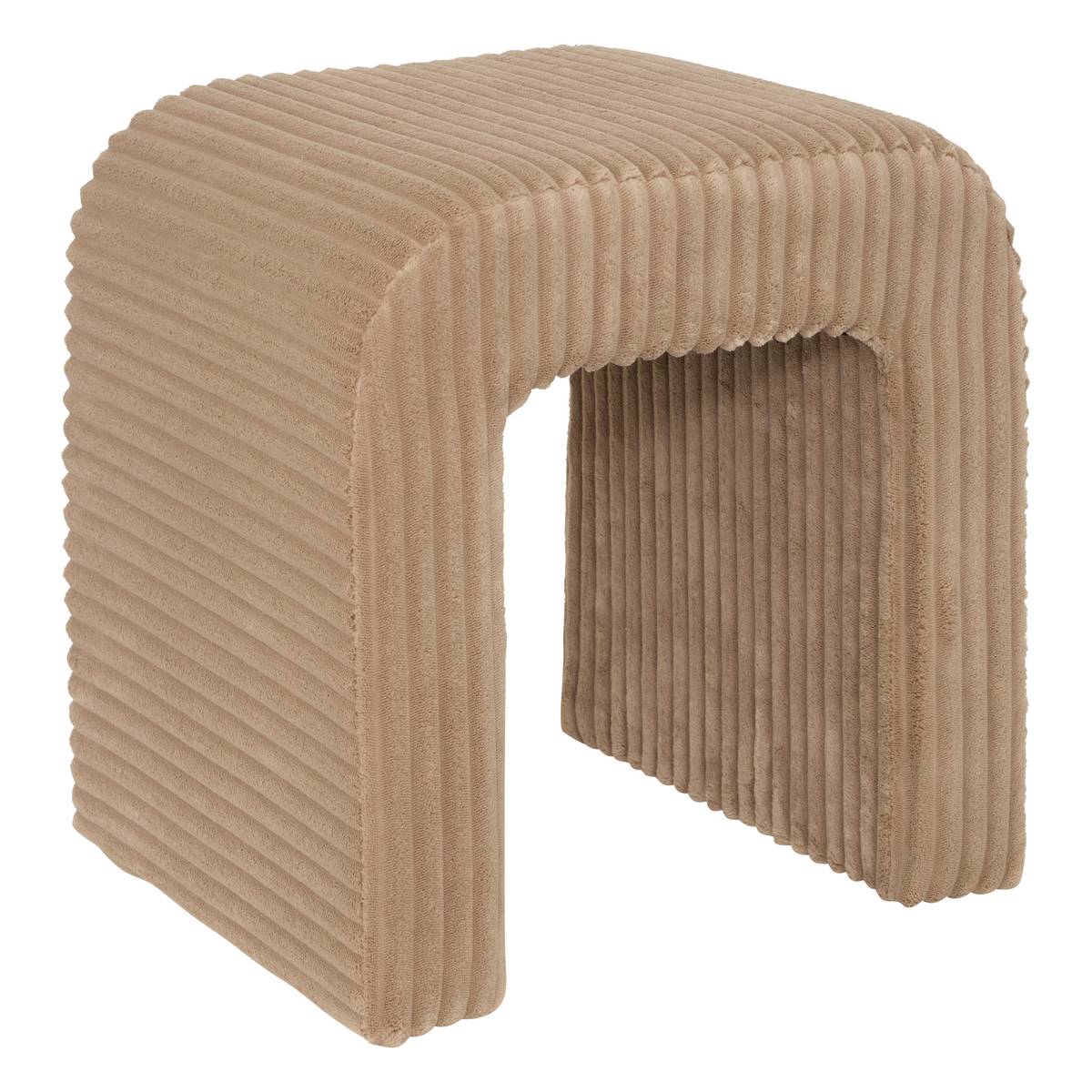 Sevi" footstool Beige