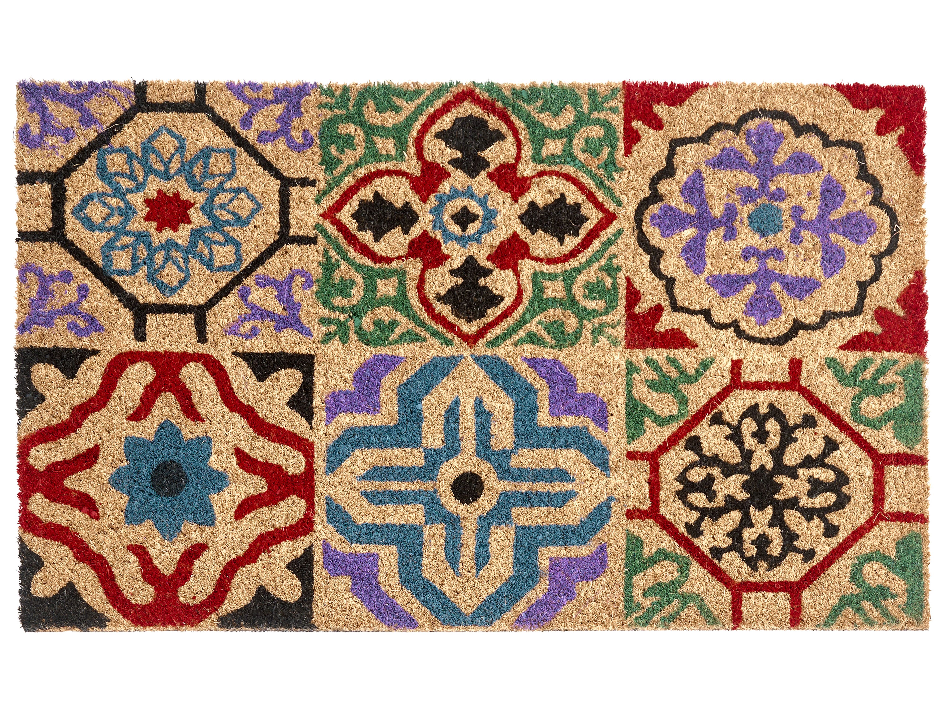 Doormat NAUKATI Multicolour 50 x 80 cm Coir