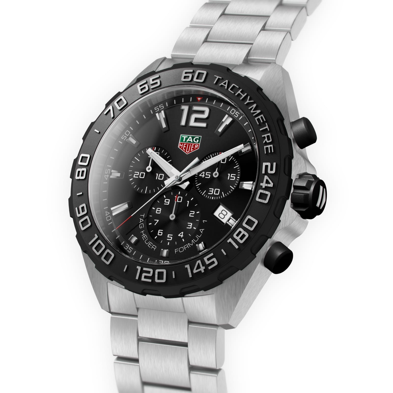 TAG Heuer Replica Watch Formula 1 Chronograph Quartz 43 mm Steel(1:1 replica) - Top club