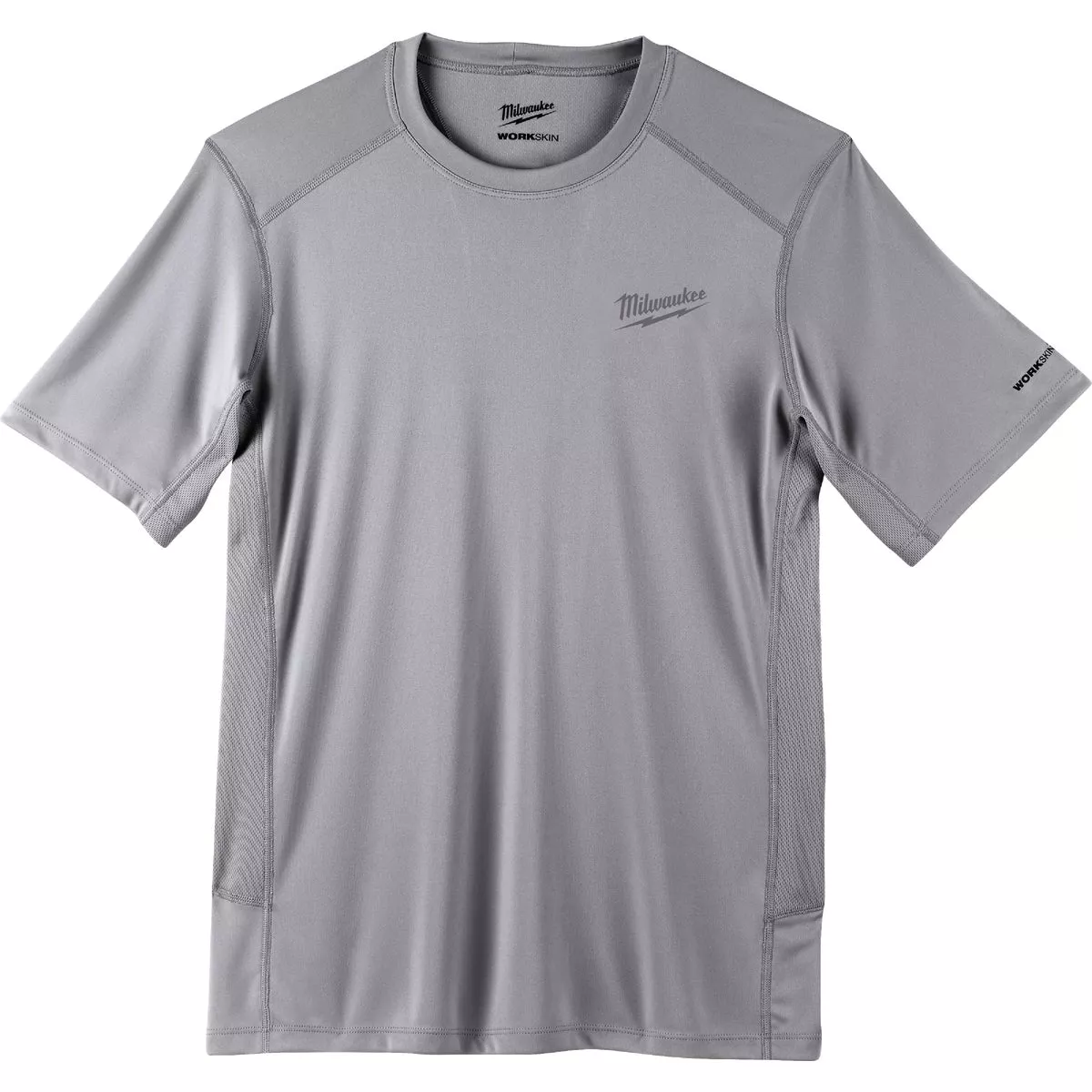 Milwaukee Workskin 2XL Gray Short Sleeve Men's Lightweight Performance Shirt