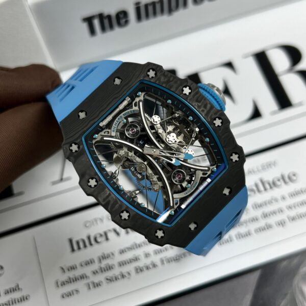 Richard Mille Rep 11 Watch Men s RM53-01 Pablo Mac Donough Tourbillon Carbon Case 44.5mm - Elite Watch Atelier