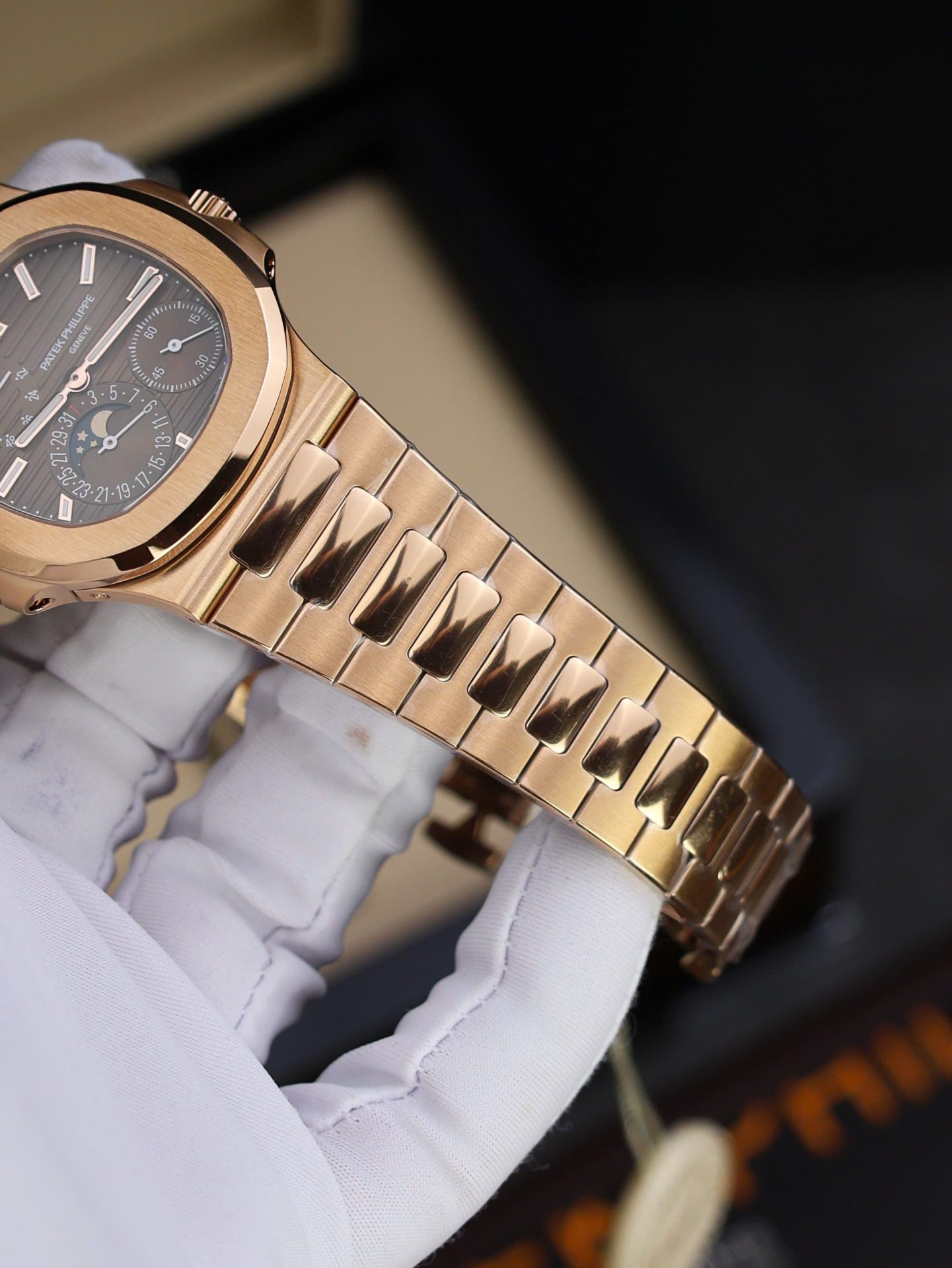 Patek Philippe Nautilus 5712R Replica Watch Dial Brown PPF Factory 40mm - Top club