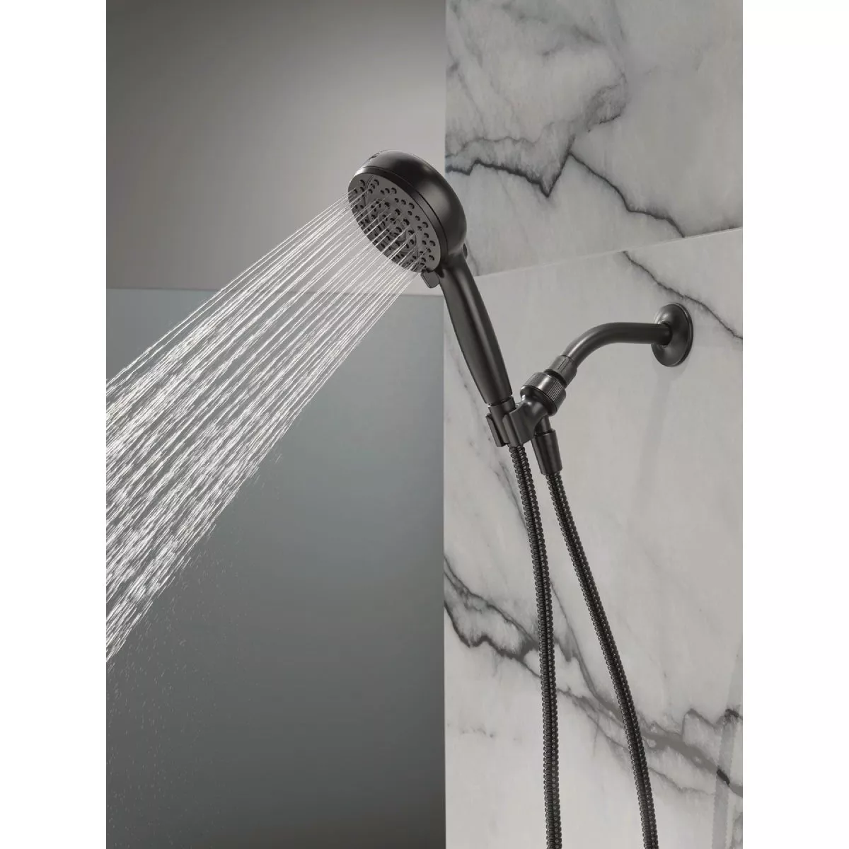 Delta ProClean 6-Spray 1.75 GPM Hand Shower, Matte Black
