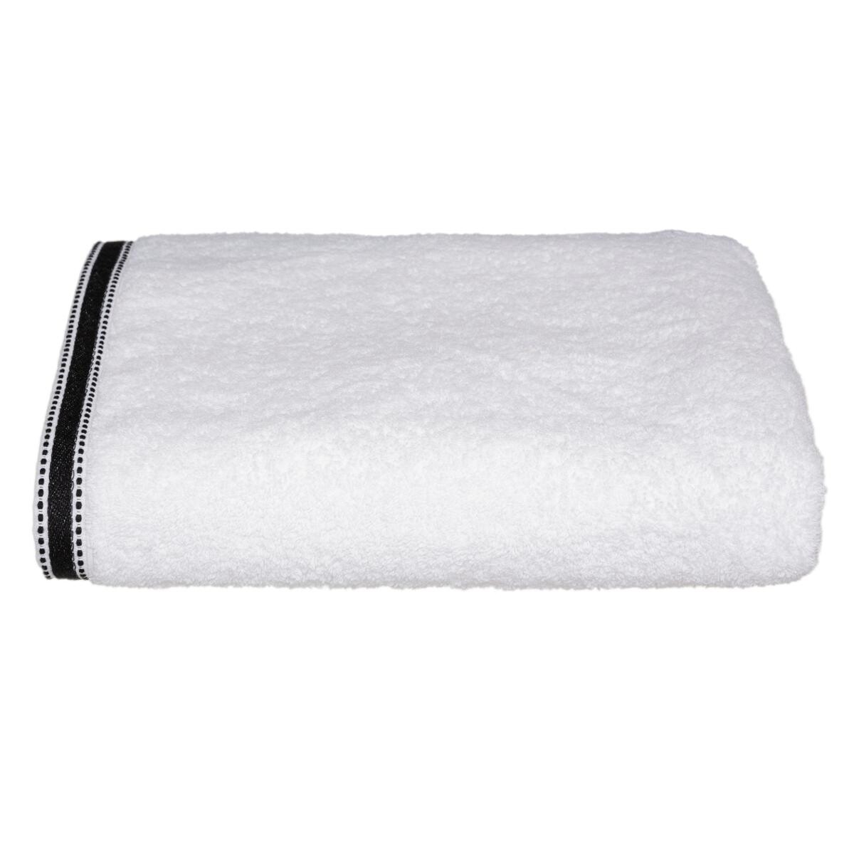 Bath towel "Joia", cotton White, 100x150 cm, 550 g/m&sup2;