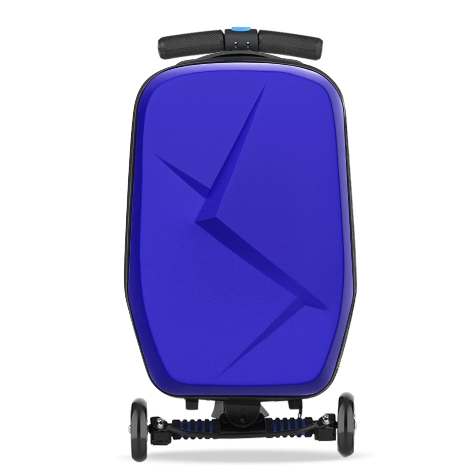 Advwin Scooter Luggage for Kids & Adults, Hardside Ride on Suitcase for Kids Ages 4-15 Multifunctional Lightweight Foldable Carry on Luggage with Wheels Ride on for Children Teenagers, Pink - Image 51