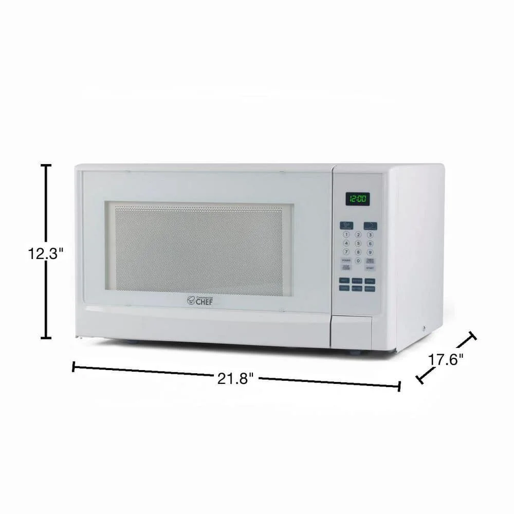 1.4 Cu. Ft. Countertop Microwave, White