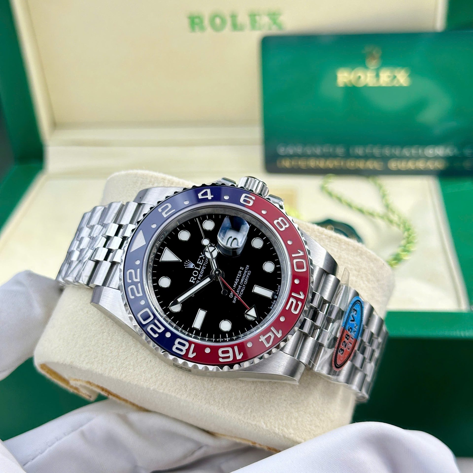 Rolex Pepsi GMT-Master II 126710blro Best Replica Watch Clean Factory V3 40mm - Elite Watch Atelier