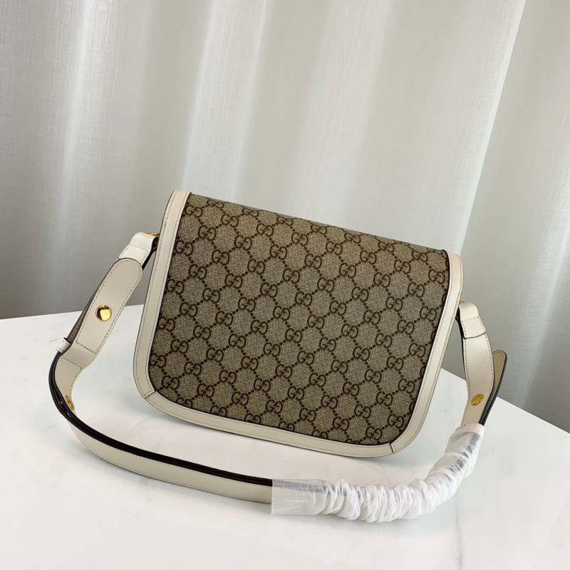 Replica Gucci 1955 Horsebit Gg Supreme Shoulder Bag 6022041:1High-quality replica