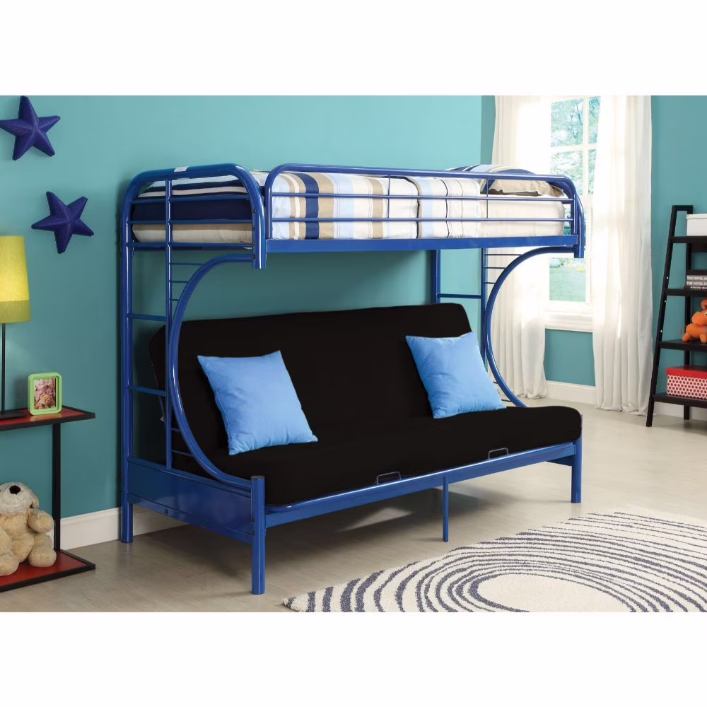 ACME Eclipse Twin XL Over Queen Bunkbed in White - Image 3