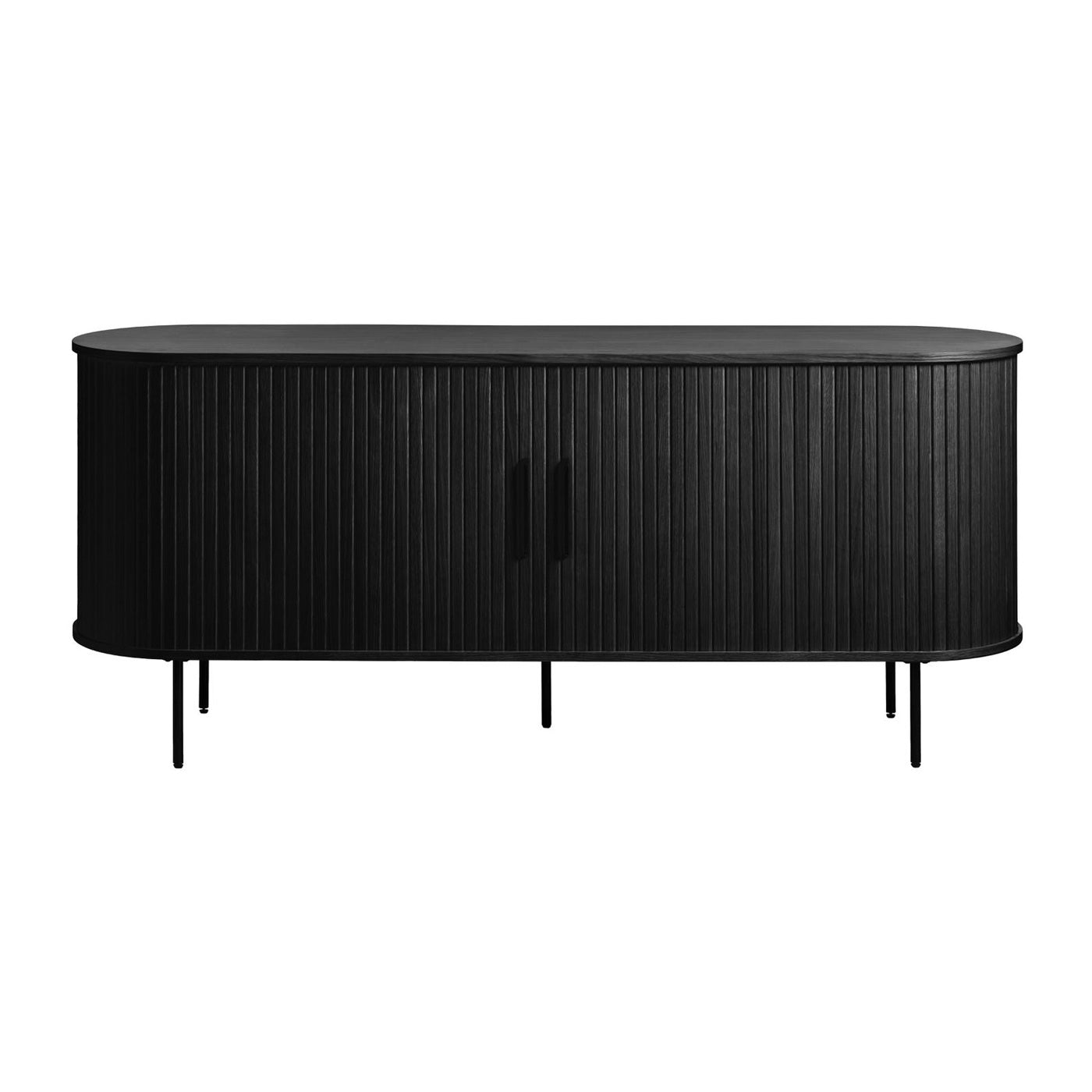 Blokker Alon Dressoir - B 180 cm - Zwart Eiken