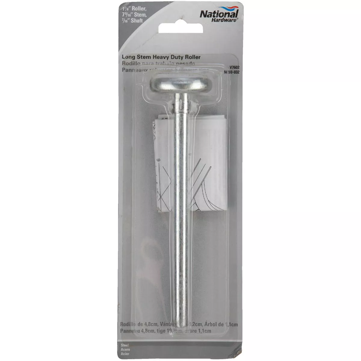 Prime-Line 1-7/8 In. Steel Ball Bearing Heavy Duty Garage Door Roller