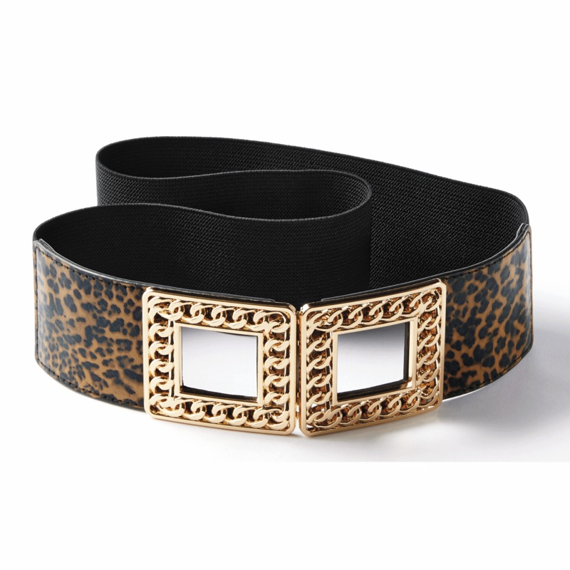 Leopard-Print Belt - MIDNIGHT VELVET CATALOG