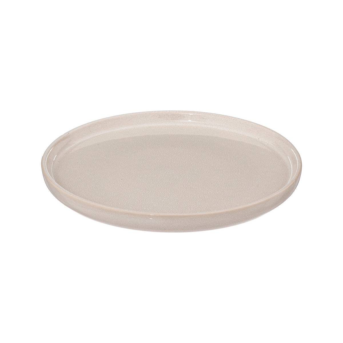"Terre Inconnue" Dessert Plate D.21 cm, Beige