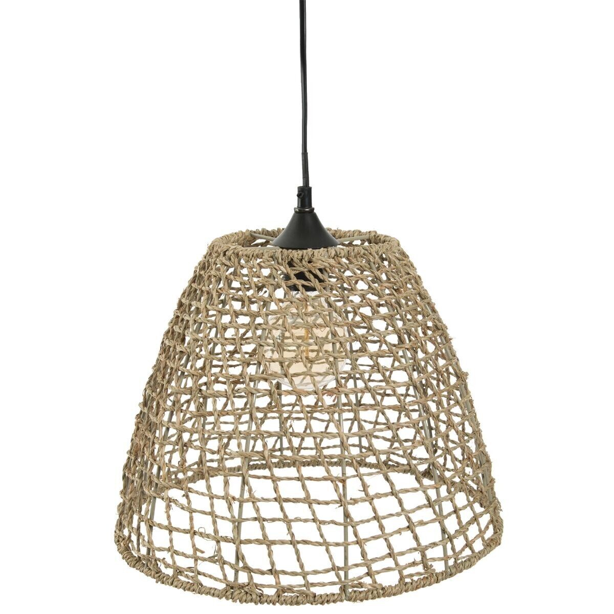 Suspension lamp "Jada" Rattan, D.35 cm