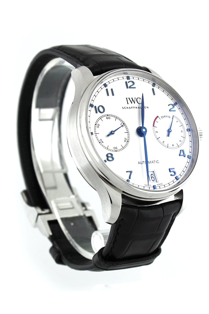 IWC Portugieser Automatic Silver Dial Men's Watch IW500705(1:1 replica) - Elite Watch Atelier