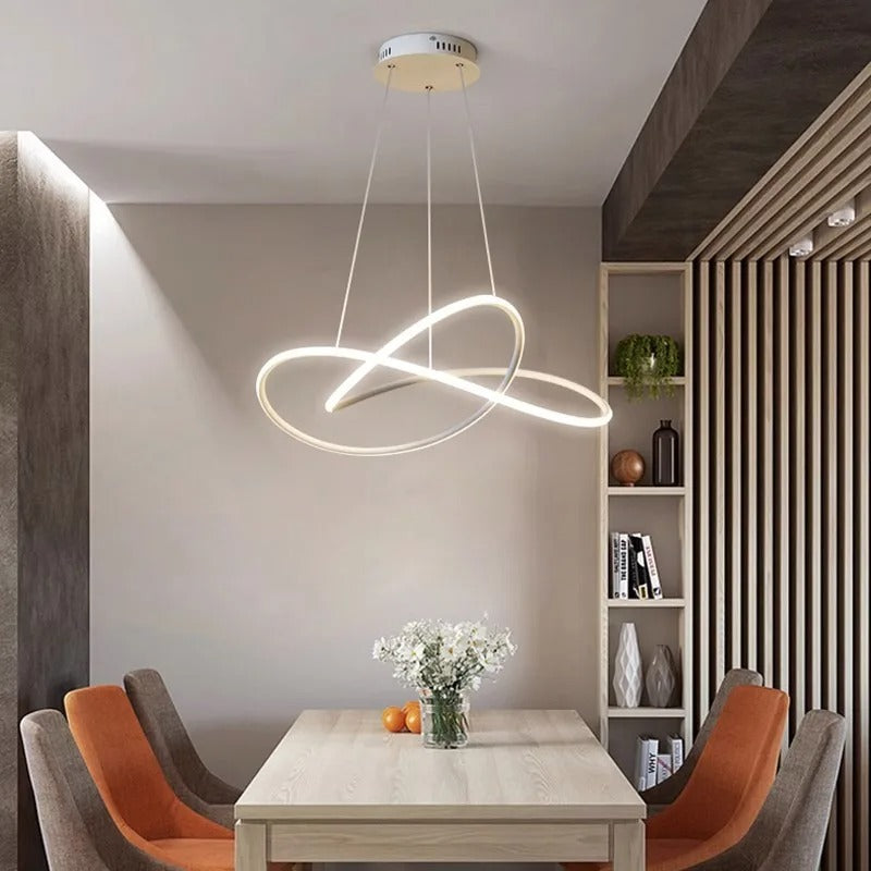 CloverGlow – Moderne Scandinavische Hanglamp met Klaverdesign