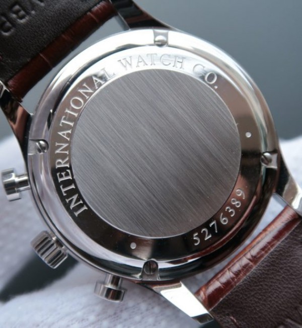 Replica IWC ZF Portuguese Chrono IW371404 Brown Leather Strap - Top club