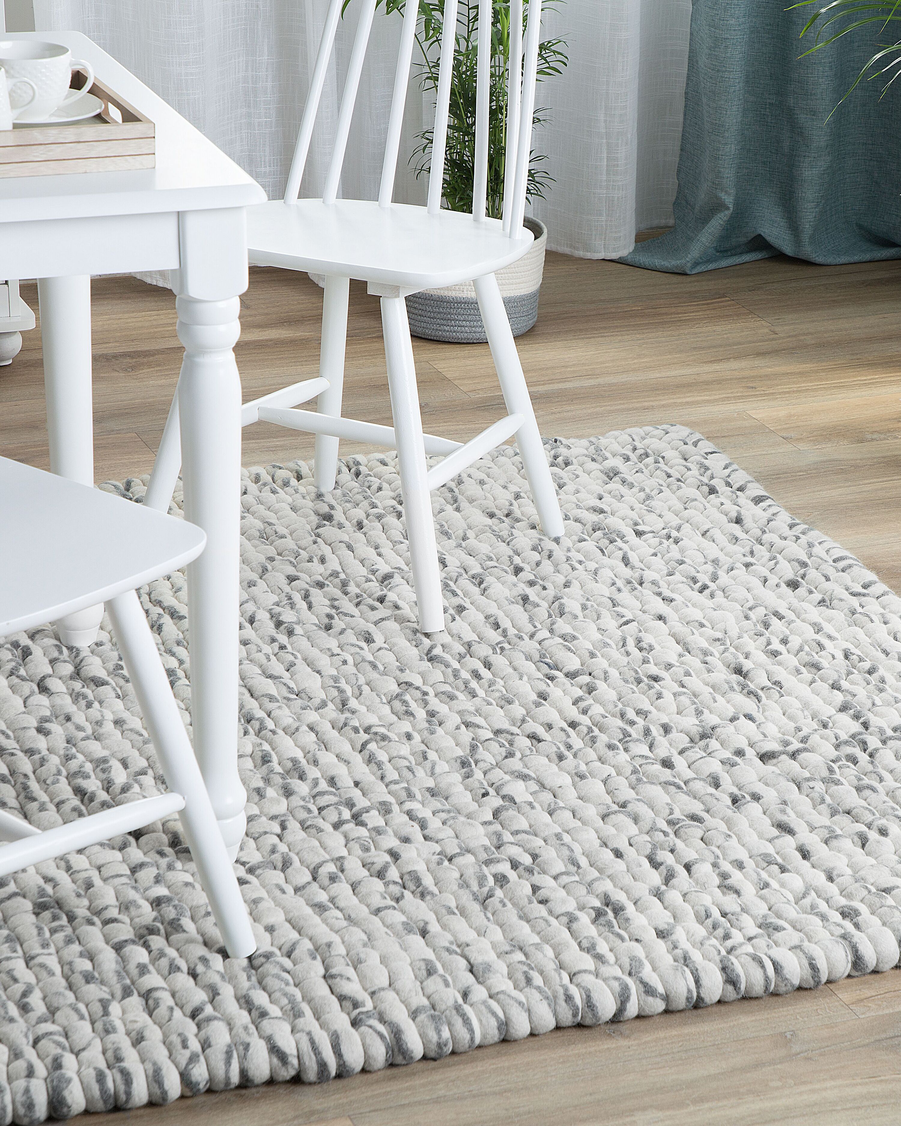 Rug AMDO Light Grey 160 x 230 cm
